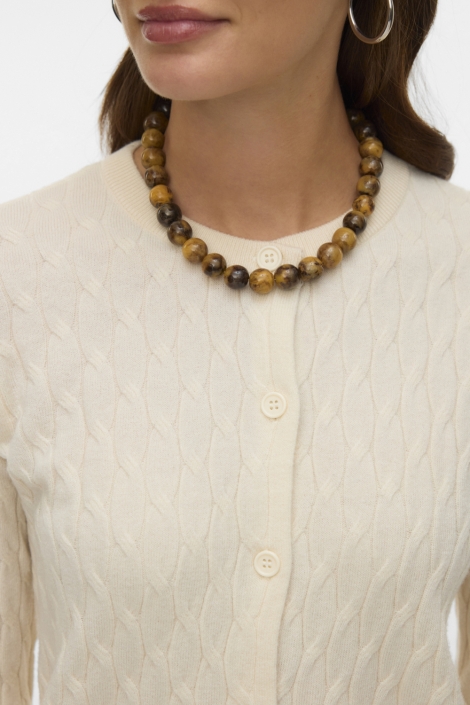 Vero Moda beige dames vest | Close up