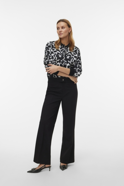 Vero Moda zwarte dames vest | Model