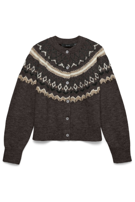 Vero Moda bruine dames vest | Vooraanzicht