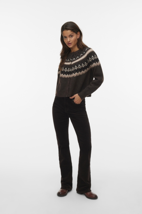 Vero Moda bruine dames vest | Model