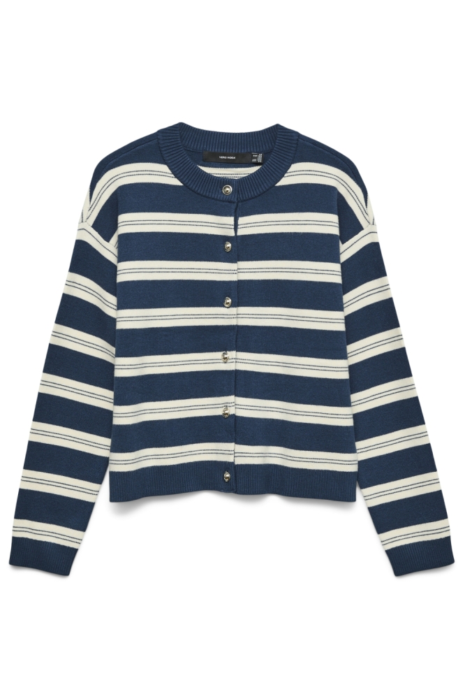 Vero Moda blauwe dames vest | Vooraanzicht