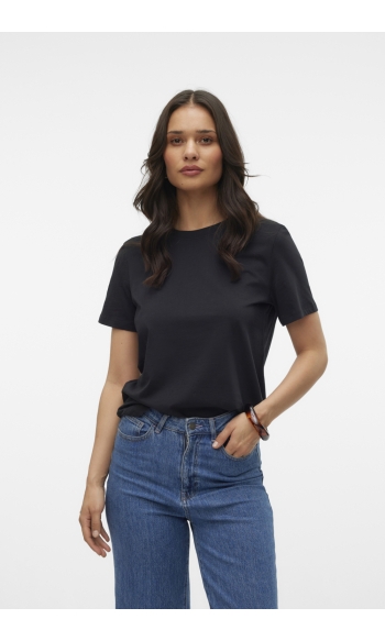 VMPAULINA SS T-SHIRT JRS NOOS 10316991 Black