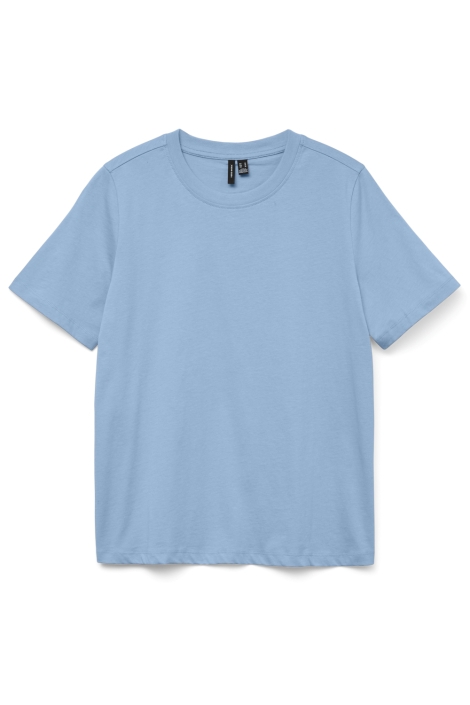 Vero Moda blauwe dames t-shirt | Vooraanzicht