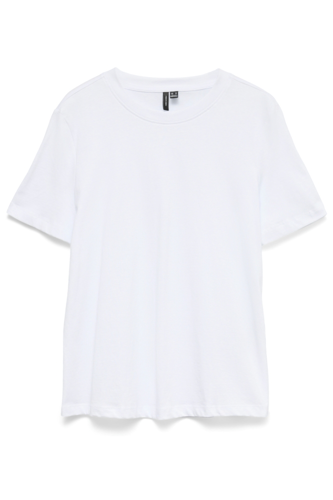 Vero Moda witte dames t-shirt | Vooraanzicht