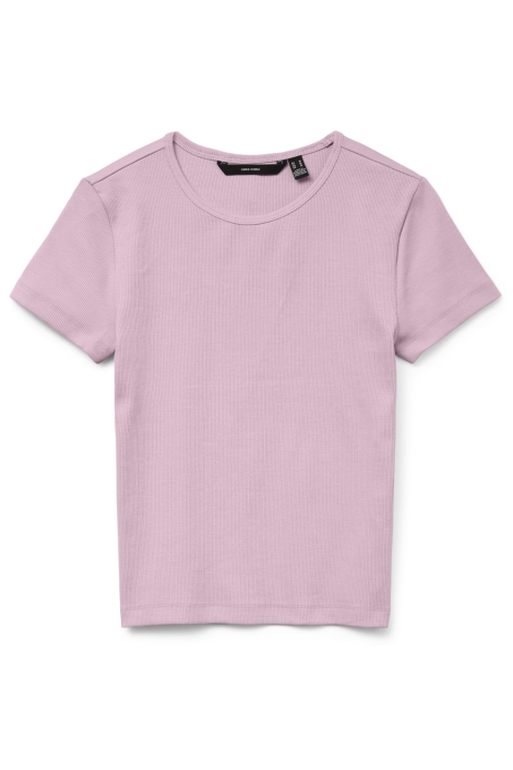 Vero Moda roze dames t-shirt | Vooraanzicht