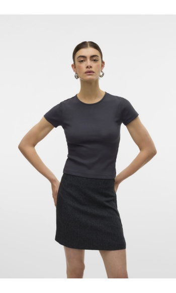 VMCHLOE SS SHORT TOP JRS NOOS 10306894 Asphalt