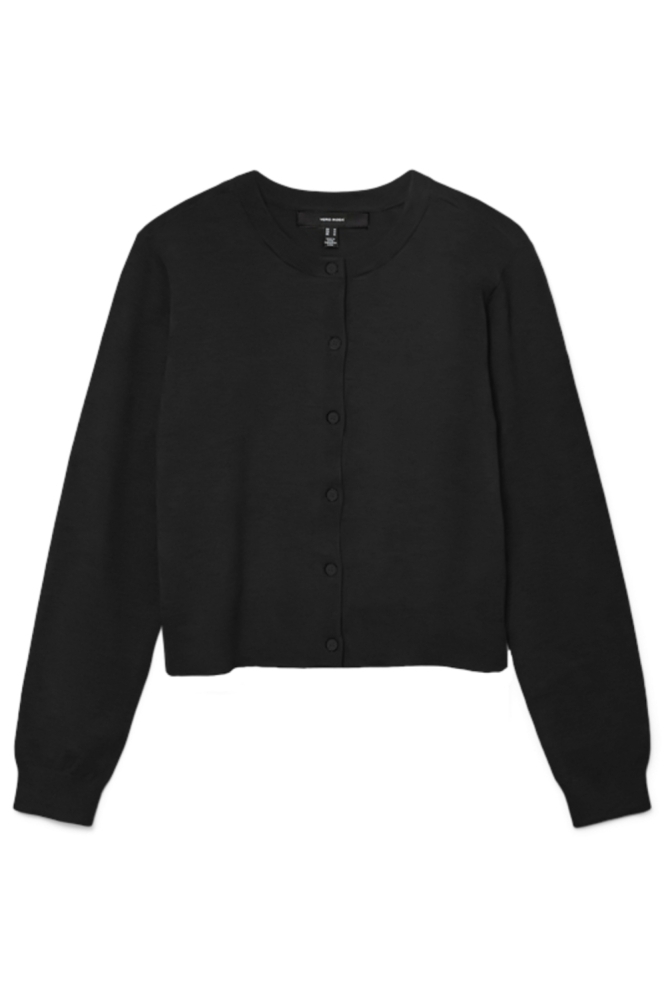 Vero Moda zwarte dames vest | Vooraanzicht