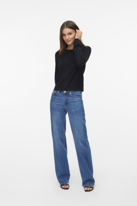 Vero Moda zwarte dames vest | Model