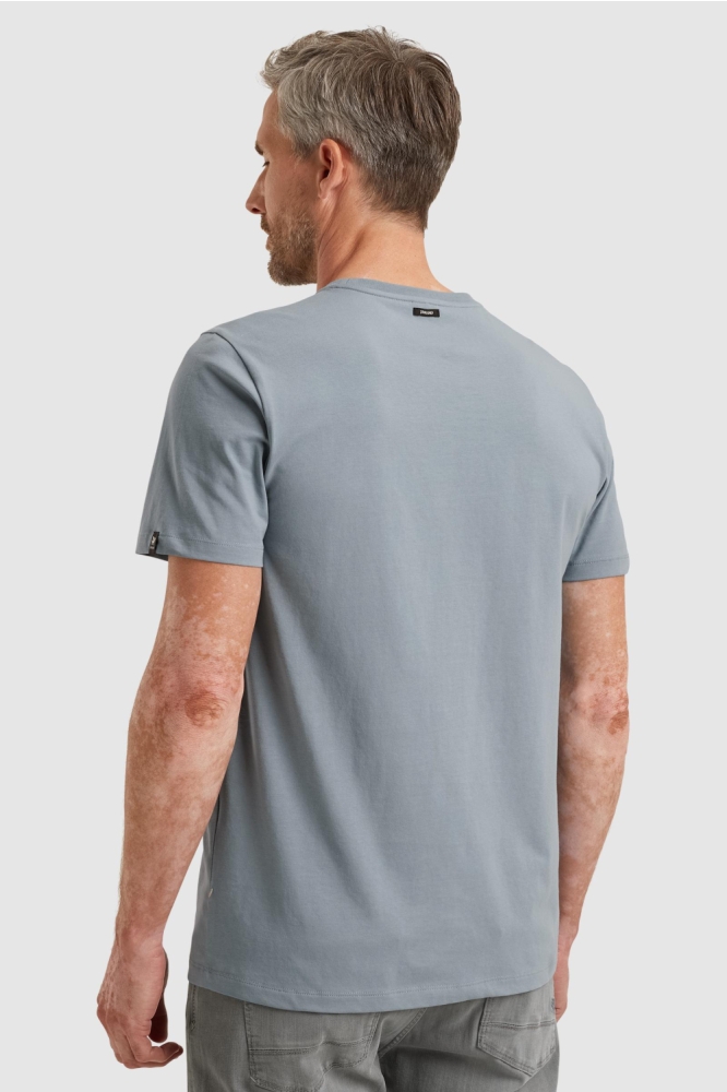 Vanguard blauwe heren t-shirt | Model achteraanzicht