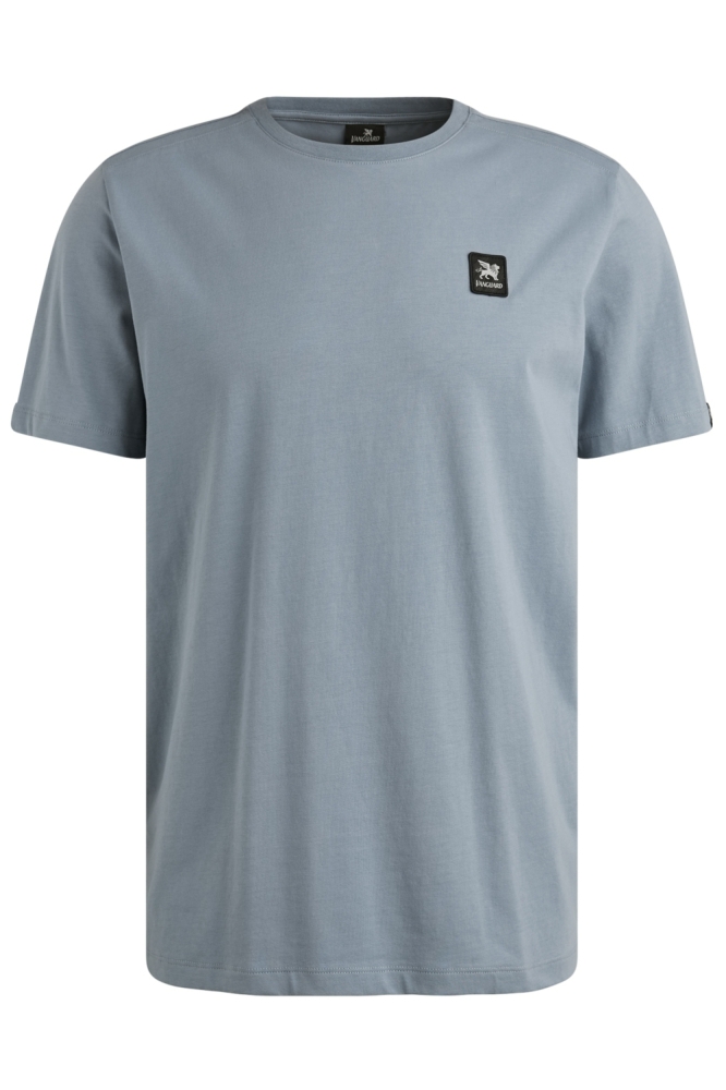 Vanguard blauwe heren t-shirt | Vooraanzicht