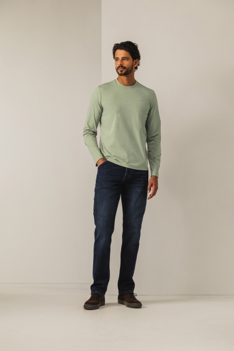 State of Art groene heren t-shirt | Model