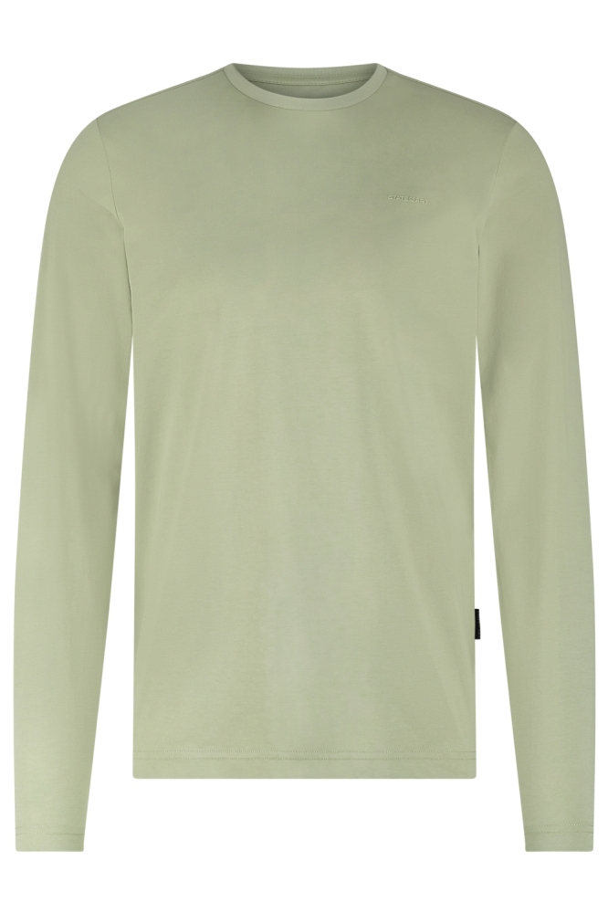 State of Art groene heren t-shirt | Vooraanzicht