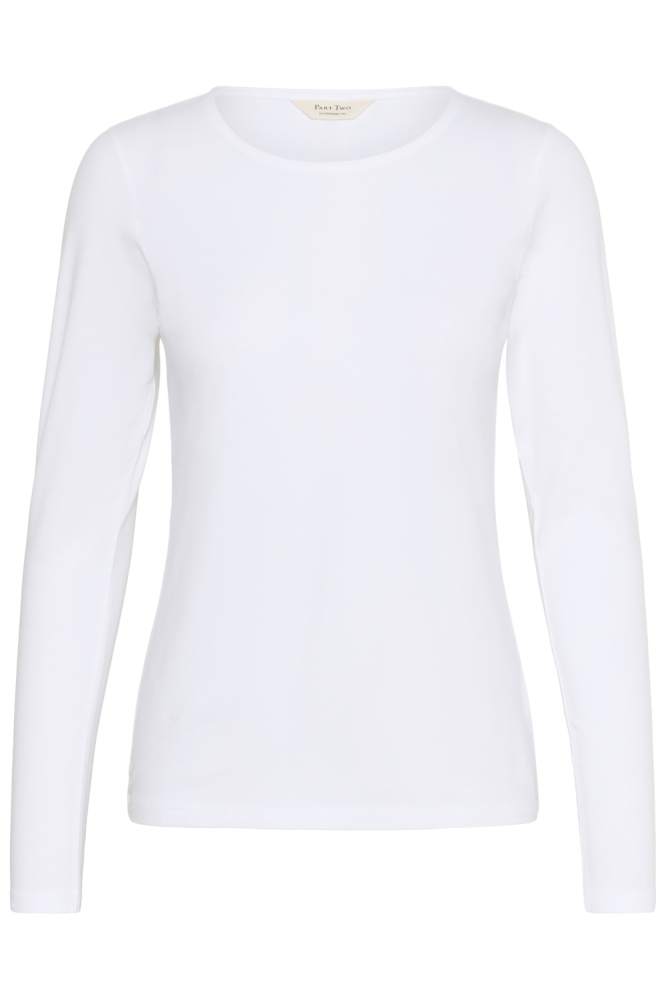 Part Two witte dames t-shirt | Vooraanzicht