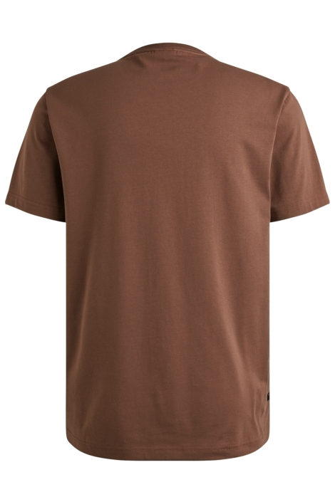 PME legend bruine heren t-shirt | Achteraanzicht