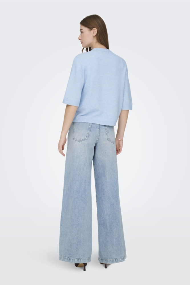 Only blauwe dames vest | Model