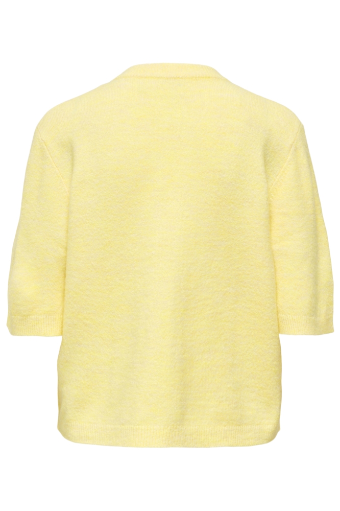 Only gele dames vest | Achteraanzicht