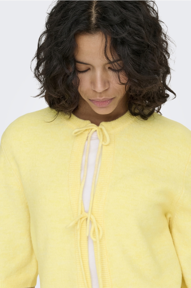 Only gele dames vest | Close up