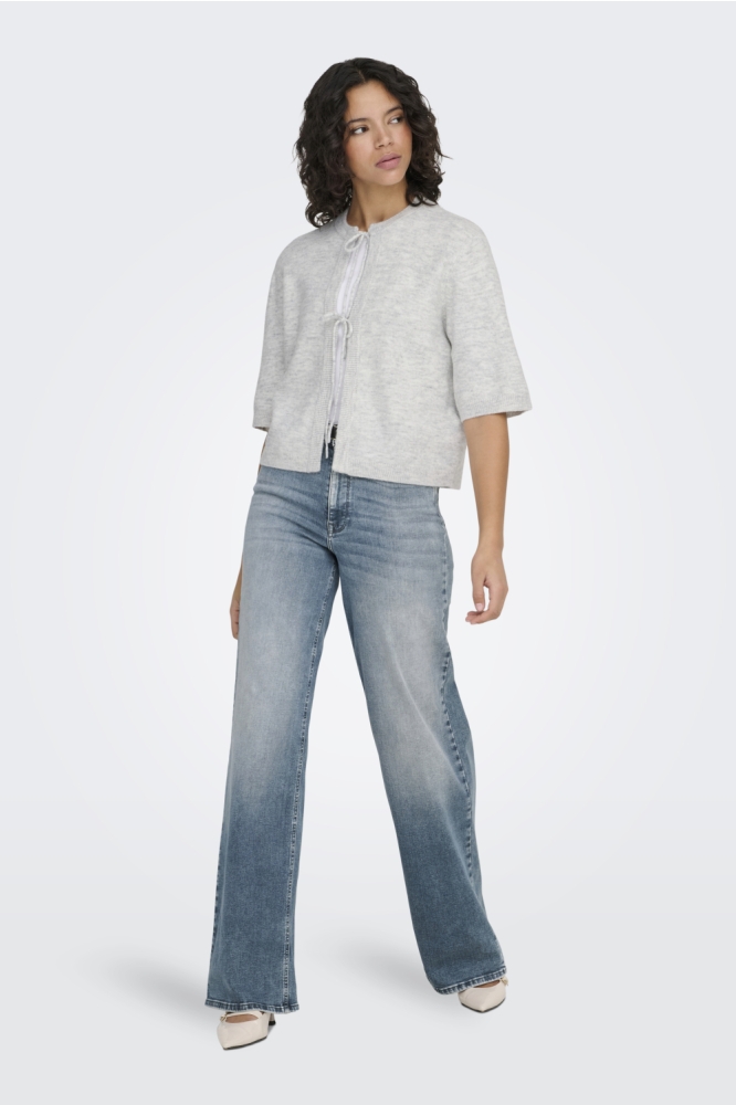 Only grijze dames vest | Model