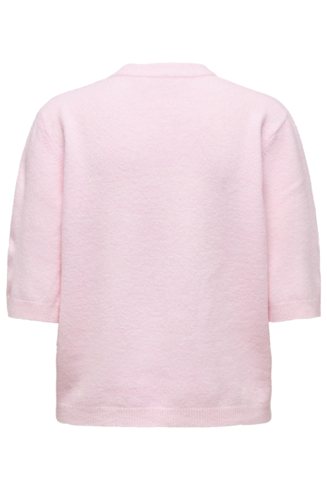 Only roze dames vest | Achteraanzicht