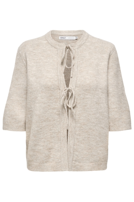 Only beige dames vest | Vooraanzicht