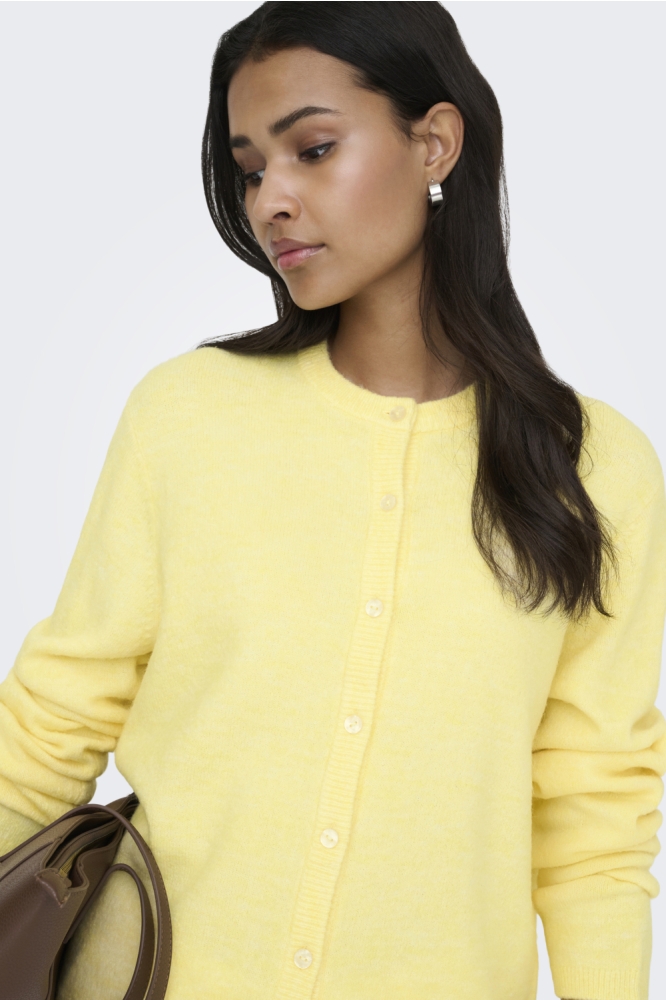 Only gele dames vest | Close up