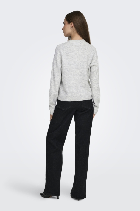 Only grijze dames vest | Model