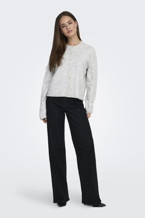 Only grijze dames vest | Model