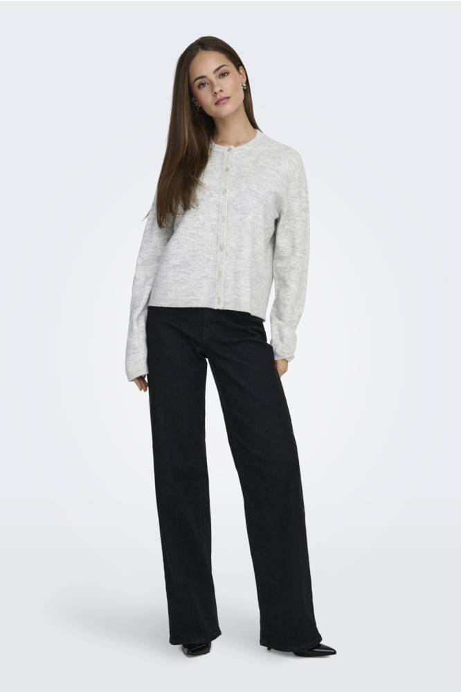 Only grijze dames vest | Model