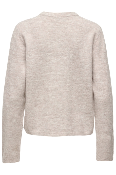 Only beige dames vest | Achteraanzicht