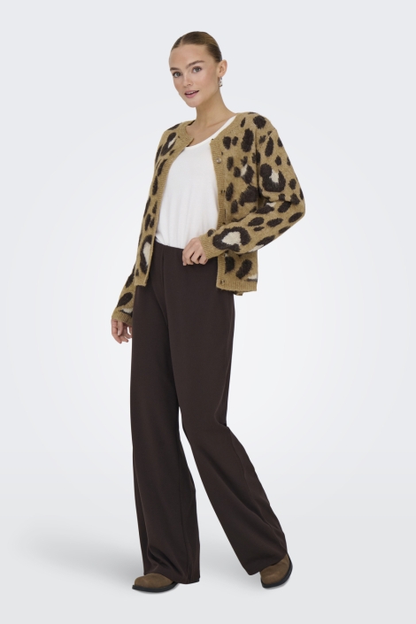 Jacqueline de Yong bruine dames vest | Model