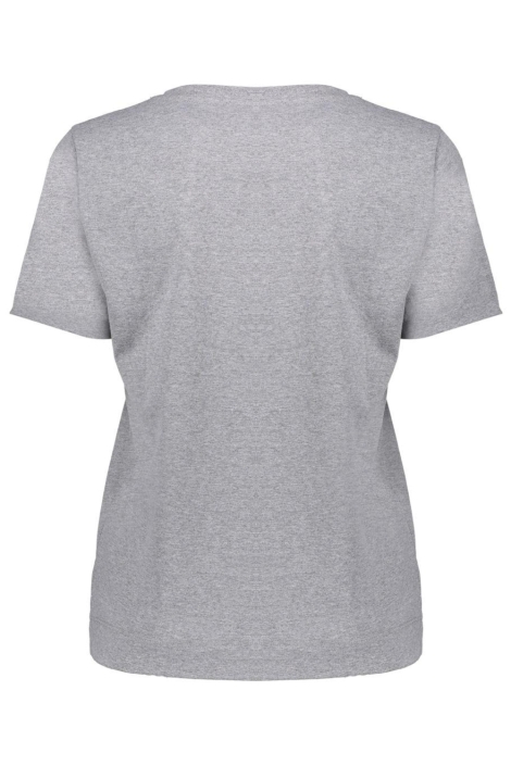 Geisha grijze dames t-shirt | Achteraanzicht