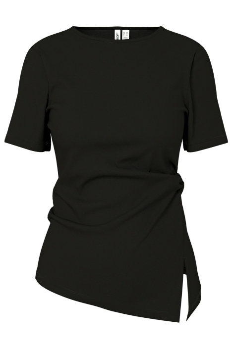 Hypedrop zwarte dames t-shirt | Vooraanzicht