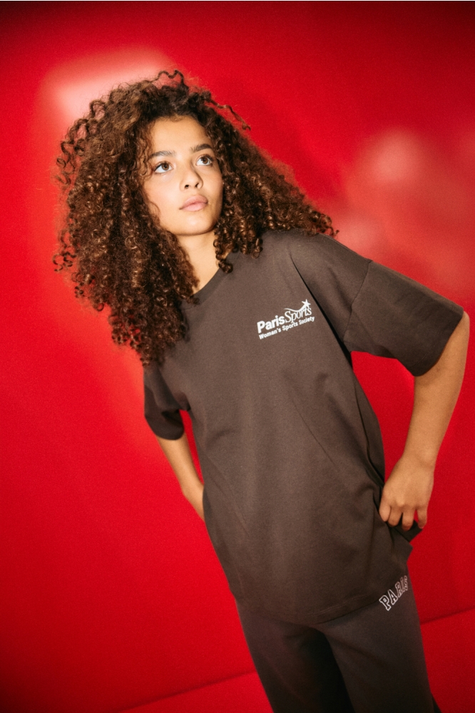 Noisy may bruine dames t-shirt | Model vooraanzicht