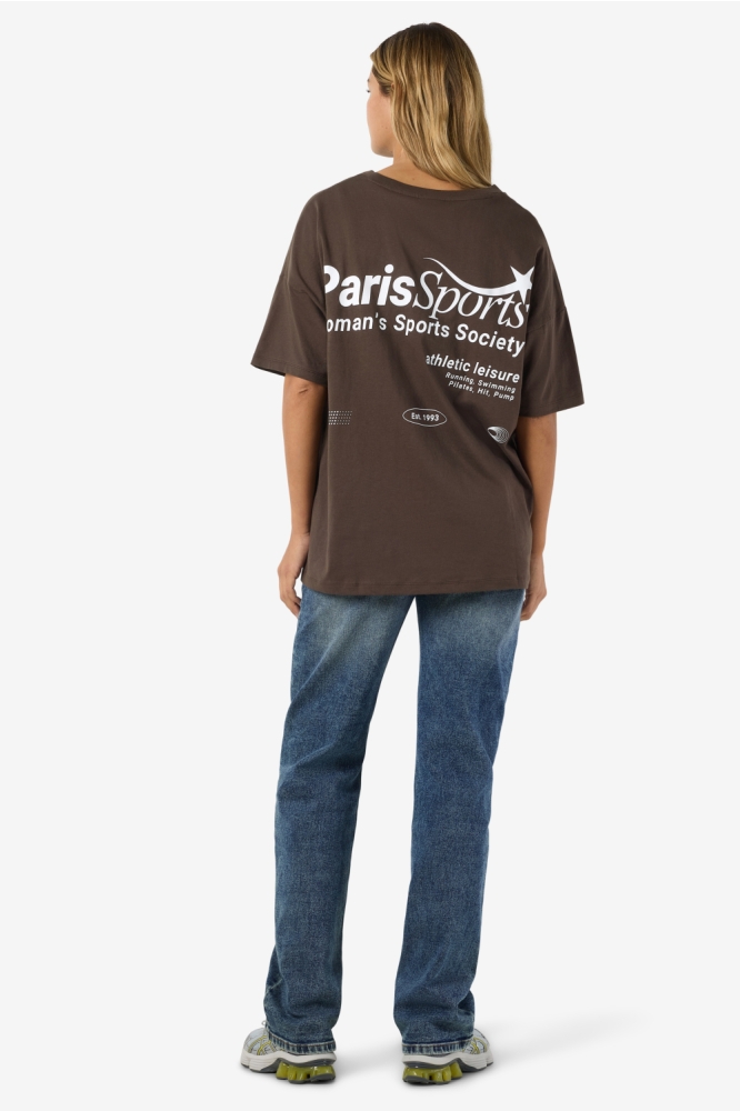 Noisy may bruine dames t-shirt | Model