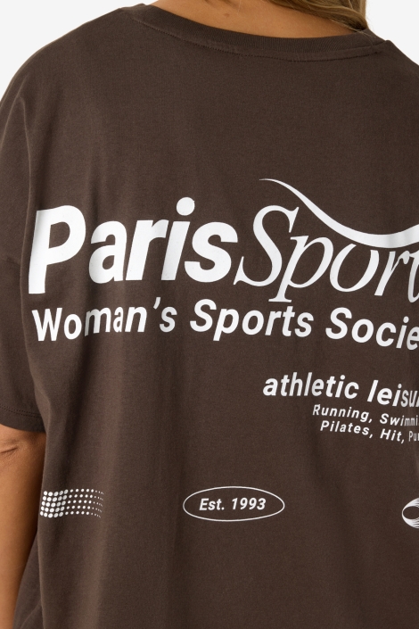 Noisy may bruine dames t-shirt | Close up