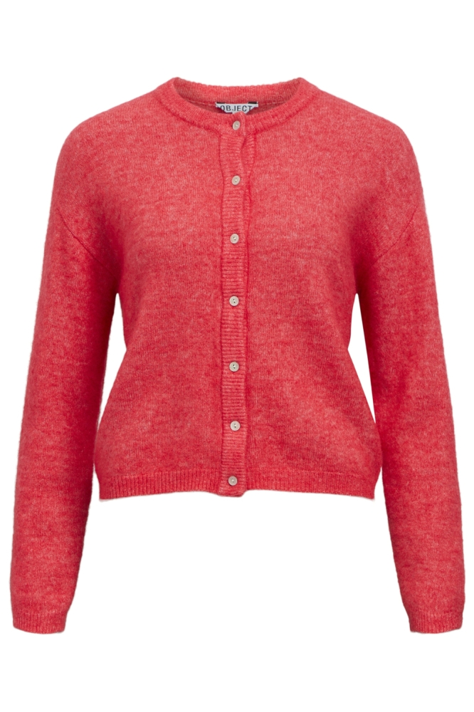 Object rode dames vest | Vooraanzicht