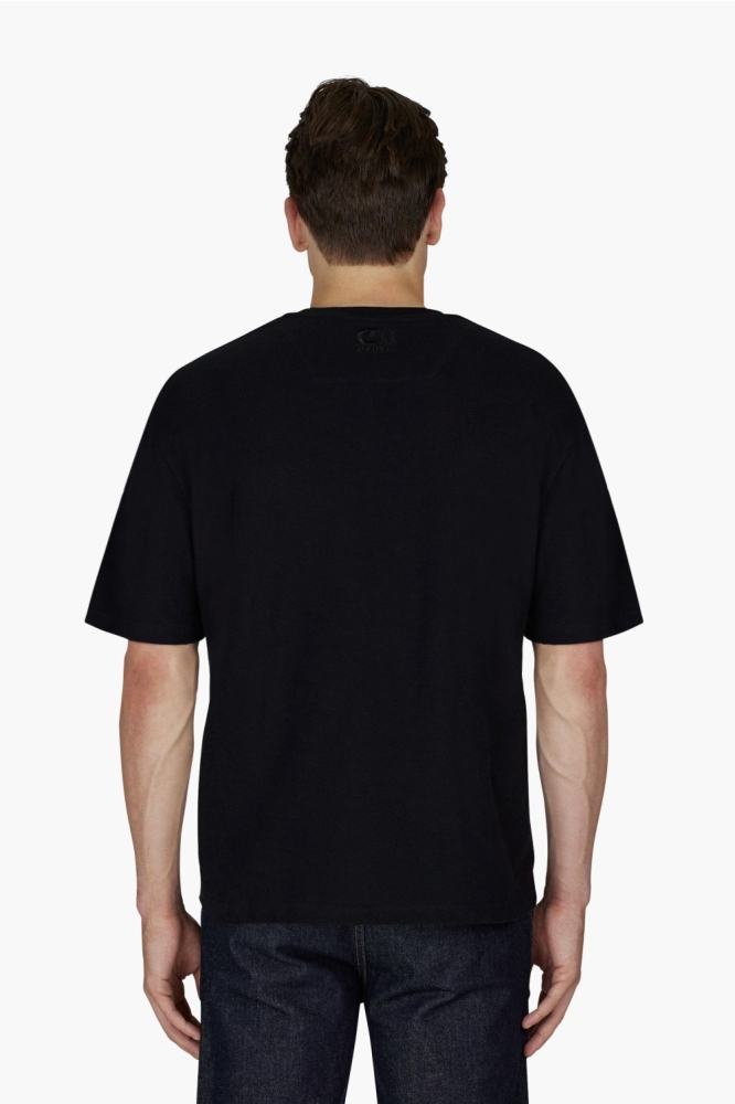 Cruyff zwarte heren t-shirt | Model vooraanzicht