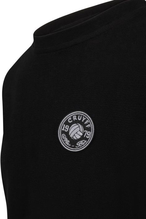 Cruyff zwarte heren t-shirt | Close up