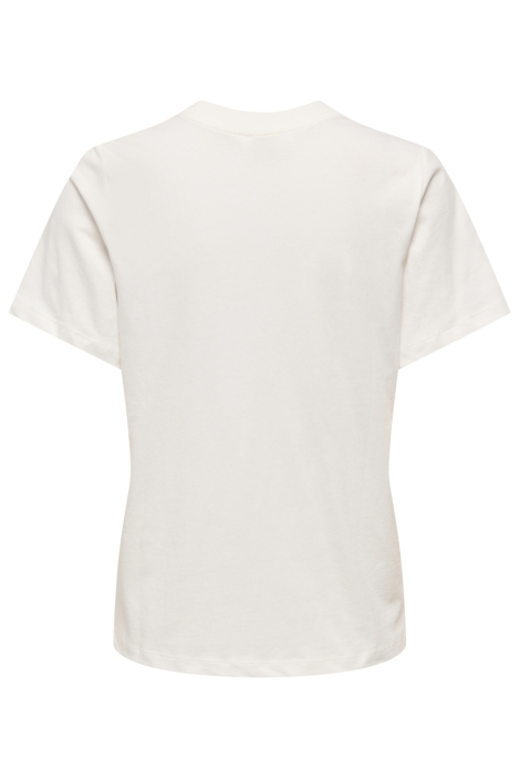 Jacqueline de Yong witte dames t-shirt | Achteraanzicht