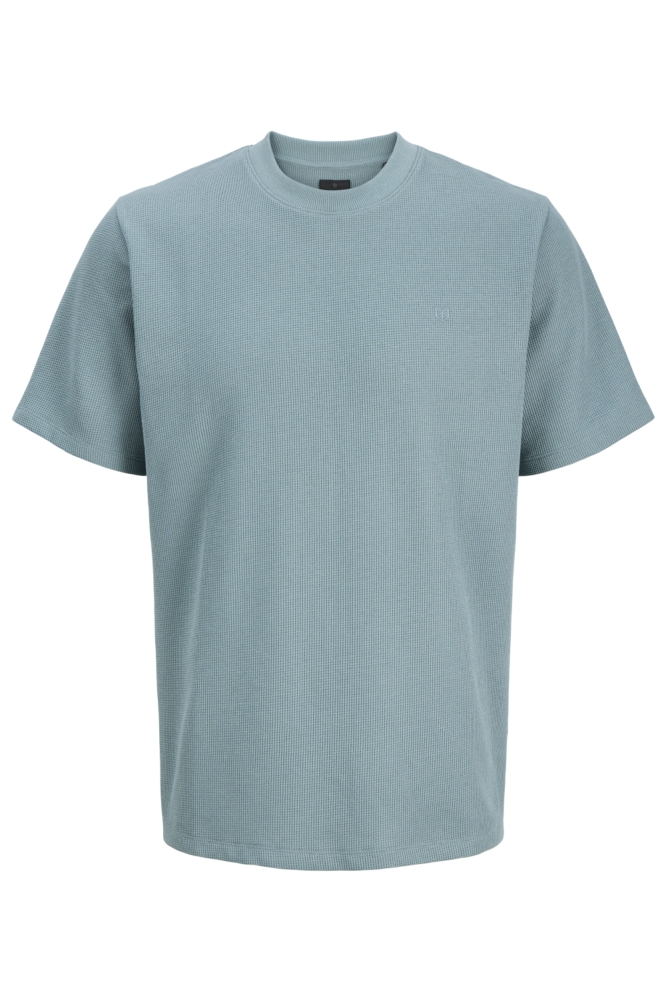 Jack & Jones blauwe heren t-shirt | Vooraanzicht