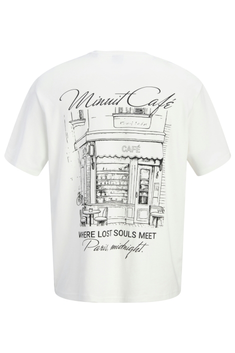 Jack & Jones witte heren t-shirt | Achteraanzicht