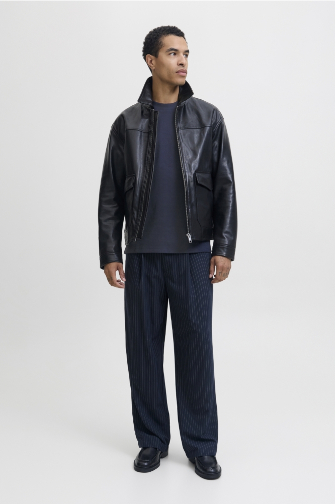 Jack & Jones blauwe heren t-shirt | Sfeerbeeld, In situatie