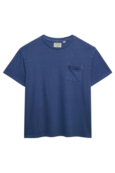 Superdry blauwe heren t-shirt | Vooraanzicht