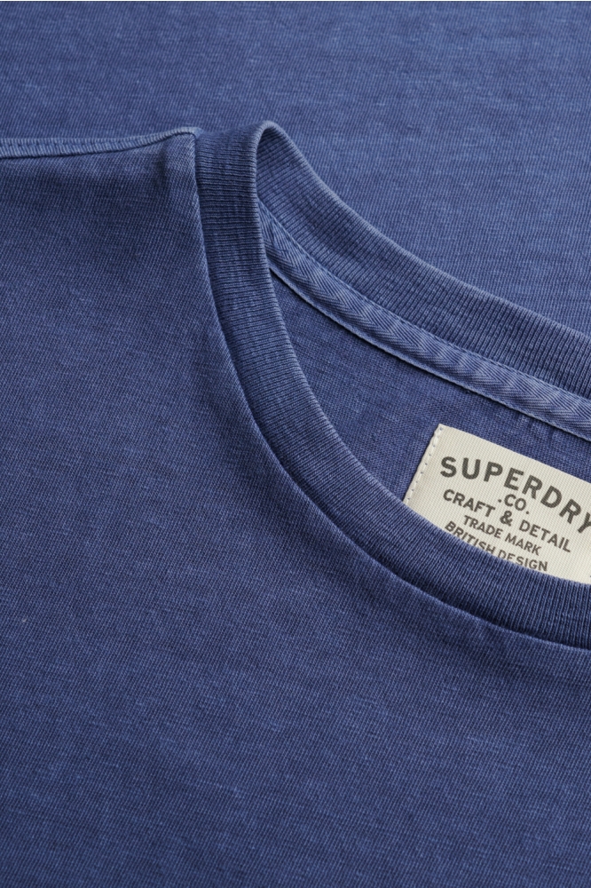 Superdry blauwe heren t-shirt | Kleurstaal