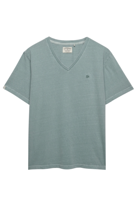 Superdry groene heren t-shirt | Vooraanzicht
