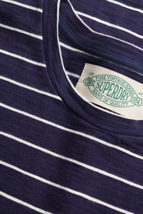 Superdry blauwe heren t-shirt | Kleurstaal