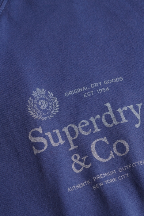 Superdry blauwe heren t-shirt |