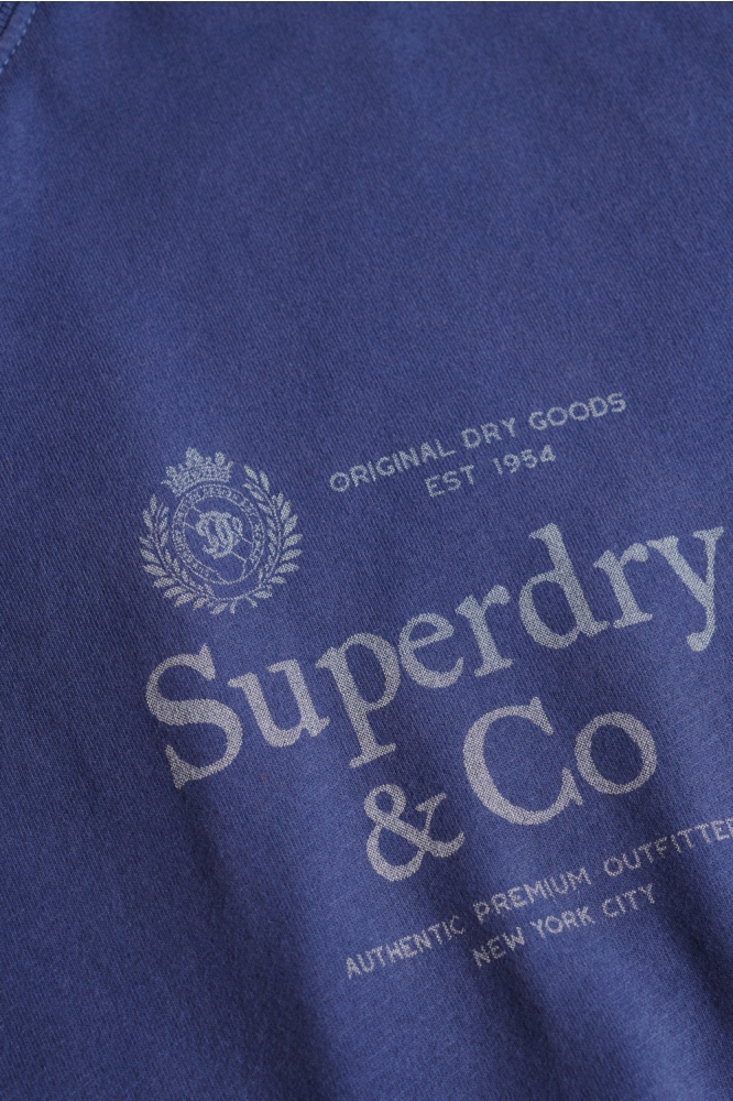 Superdry blauwe heren t-shirt |