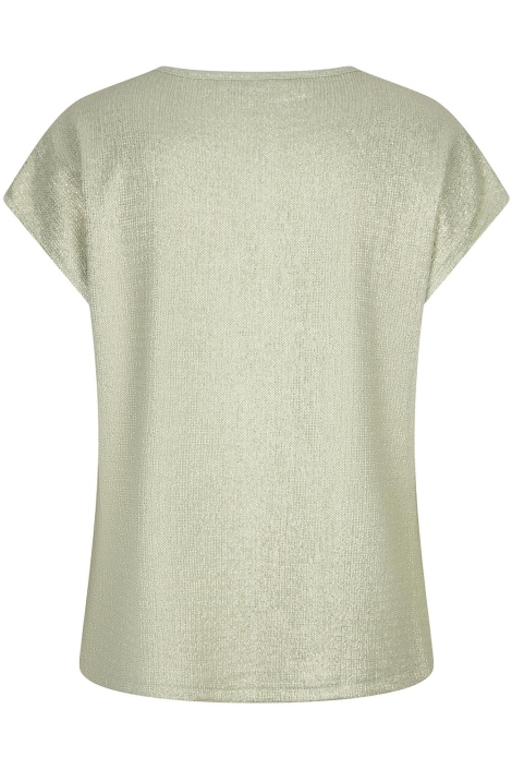 Lofty Manner groene dames t-shirt | Achteraanzicht