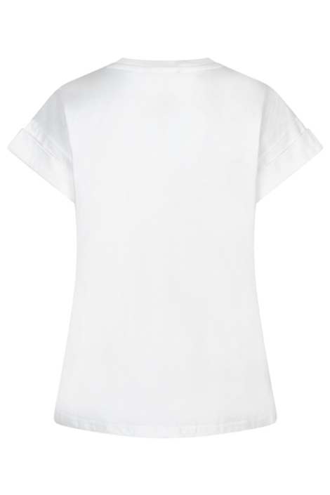 Lofty Manner witte dames t-shirt | Achteraanzicht
